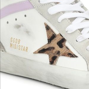 Golden Goose | Mid Star Leather and Suede Sneakers | Size 37
